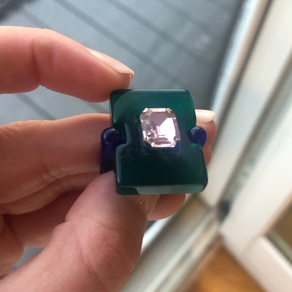 Acrylic Fashion Rings - Picture 2 of 10